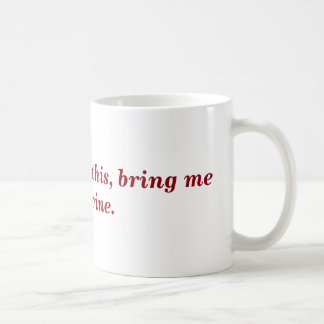 rolig vincitationsteckenmugg kaffemugg