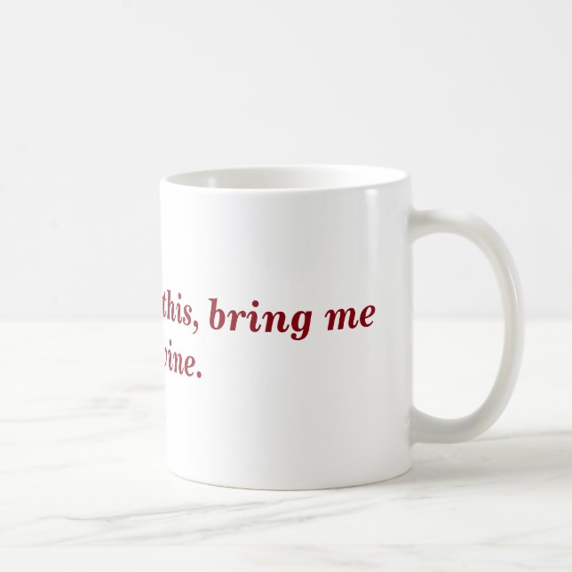 rolig vincitationsteckenmugg kaffemugg (Höger)
