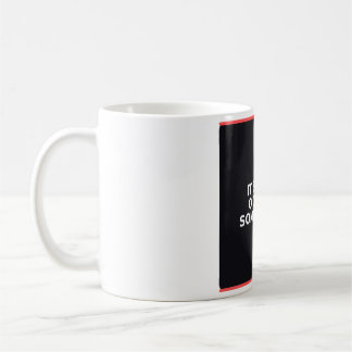 Rolig Vinflicka - Det är Vin-O'clock Någonstans Vi Kaffemugg