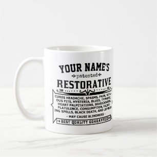 Rolig vintage 2 för noveltypersonliguniversalmede kaffemugg
