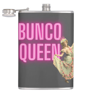 Rolig Vintage Bunco Drottning Fickplunta