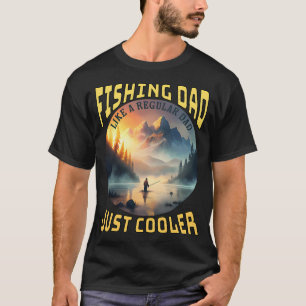 Rolig Vintage Fiske Konst För Män Kvinnor Barn Fis T Shirt
