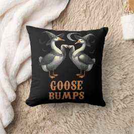 Rolig Vintage Gås Knuff Gäss Halloween Kudde