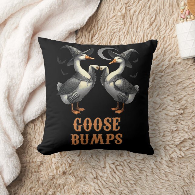 Rolig Vintage Gås Knuff Gäss Halloween Kudde (Filt)