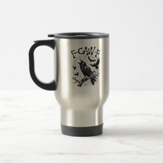 Rolig Vintage Kråka F-Kaw-F Resemugg