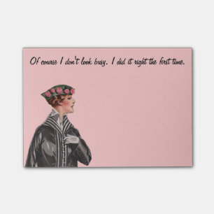 Rolig vintage post-it block