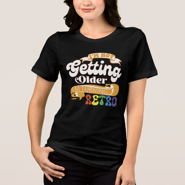 Rolig Vintage Retro T-Shirt (Framsida)