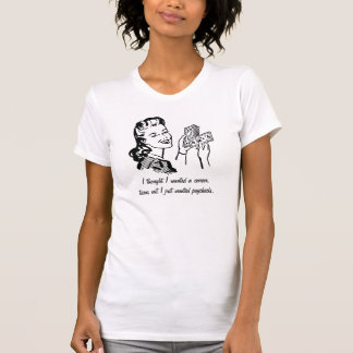 Rolig vintagekarriär tee