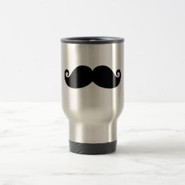 Rolig vintagesvartmustasch resemugg