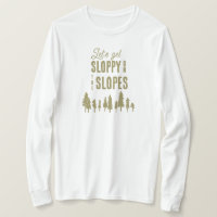 Rolig Vinter Skidor Snowboard Sjungbröllopsparty
