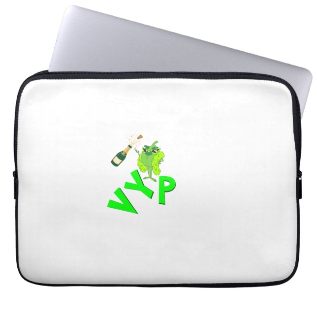 Rolig VIP-firande Laptop Fodral (Framsidan)