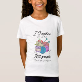 Rolig Virkar Själv Virka Räddar Liv Garnkonst T Shirt