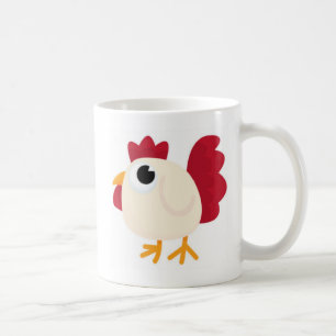 Rolig vithöna kaffemugg