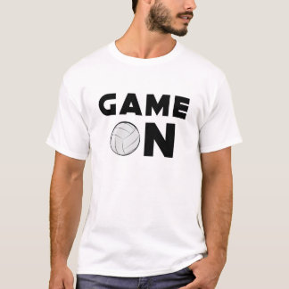 Rolig volleybolldesign t shirt