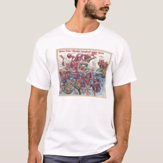 rolig waterpolo tee (Framsida)