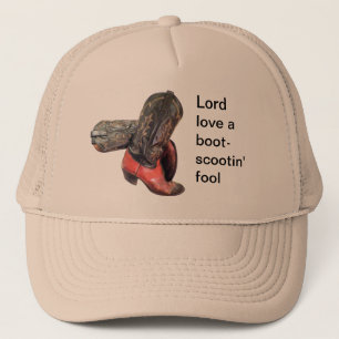 Rolig Western Cowboy Boot Scoot Keps