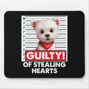 Rolig Westie West Vit Terrier Hundras Valentin Musmatta