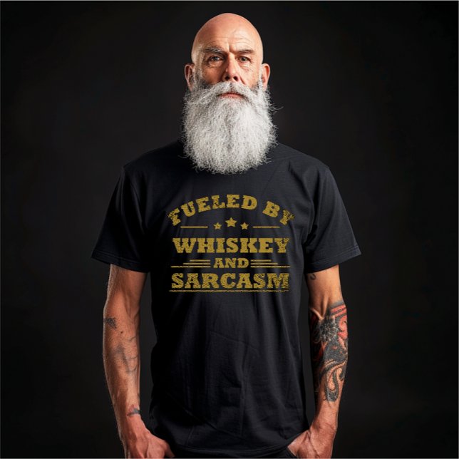 Rolig Whiskey-citat T Shirt (Skapare uppladdad)