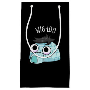 Rolig Wig-loo Ishytt Pun Färgrik Bakgrund