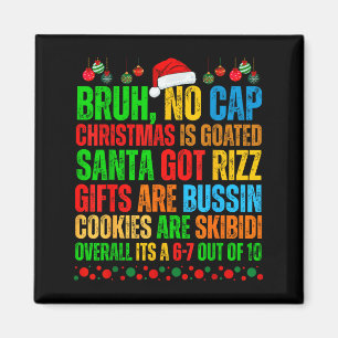Rolig Xmas Skol Generation Alpha Gen A Slang Jul Magnet