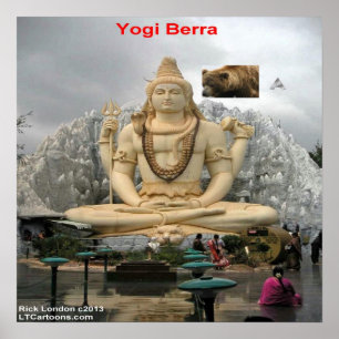 Rolig Yogi Deja Vu igen Poster