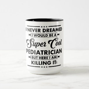 Rolig yrke/yrkesprofession Supercool doktor Mugg