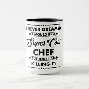 Rolig yrke/yrkesroll Super Cool kock Mugg