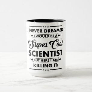 Rolig yrke/yrkesroll Super Cool Vetenskapsman Mugg