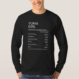 Rolig Yuma-tjej Arizona hemstad Premium T Shirt