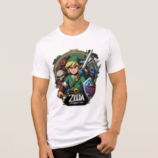 Rolig Zelda Anime of Time Äventyrs Födelsedagspres T Shirt