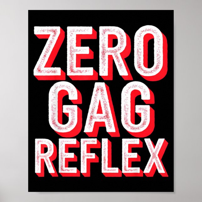 Rolig Zero Gapsreflex Meme Systerfest Poster (Framsidan)
