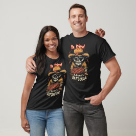 Rolig Zombie-design på svart T Shirt
