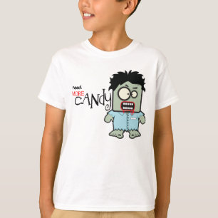 Rolig Zombie Halloween T-shirt