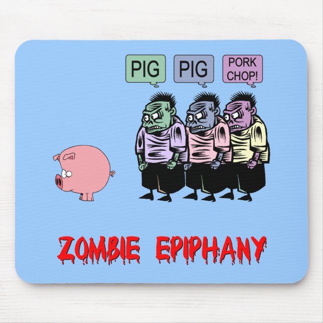Rolig zombie musmatta (Framsidan)