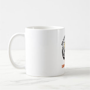 Rolig Zombie Tröja med Graverad Måne och Mörk Humo Kaffemugg