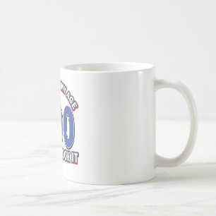 Roliga 100 åriga designer kaffemugg