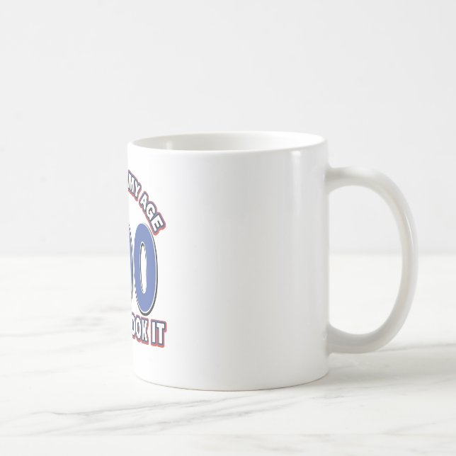 Roliga 100 åriga designer kaffemugg (Höger)