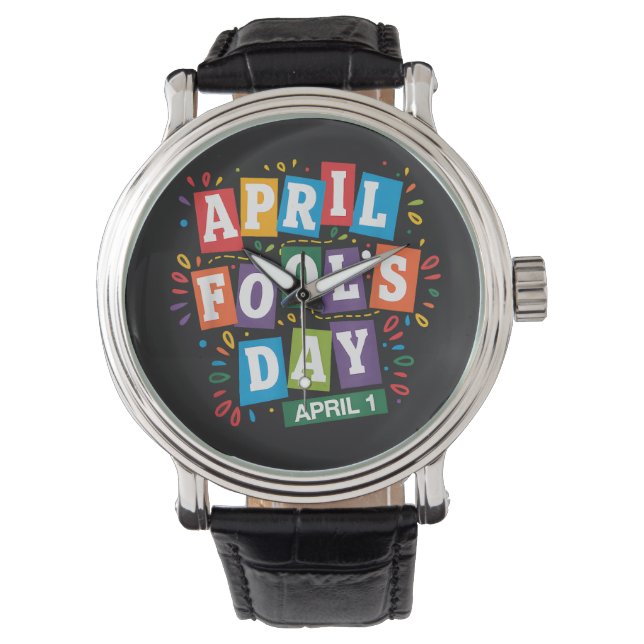 Roliga 1 april skämt Kit Armbandsur (Framsida)