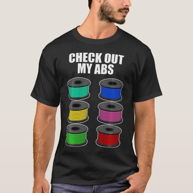Roliga 3D-utskrifter för ABS-skrivare T Shirt (Framsida)