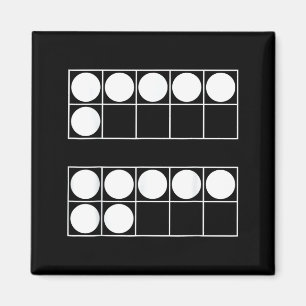 Roliga 6 7 Nummer Matematiklärare Studenter Sex Sj Magnet