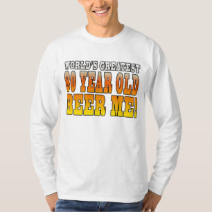 Roliga 80th födelsedagar: Årig världsstörsta 8 Tee Shirt