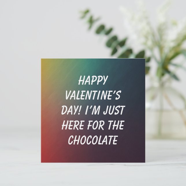 Roliga Alla hjärtans dag-kort Julkort (Stående Fram)