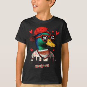 Roliga Alla Hjärtans Dag Ring Mig Anka Jakt Män Kv T Shirt