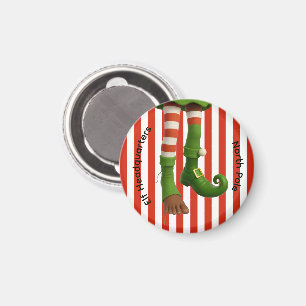 Roliga ällegsben Nordpolens andar julvin Magnet