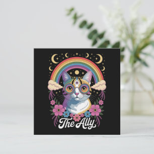 Roliga Ally Ca Pride-solglasögon Gay Pride HBTQ  Inbjudningar