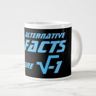Roliga alternativa fakta är kvadratroten ur -1 jumbo mugg