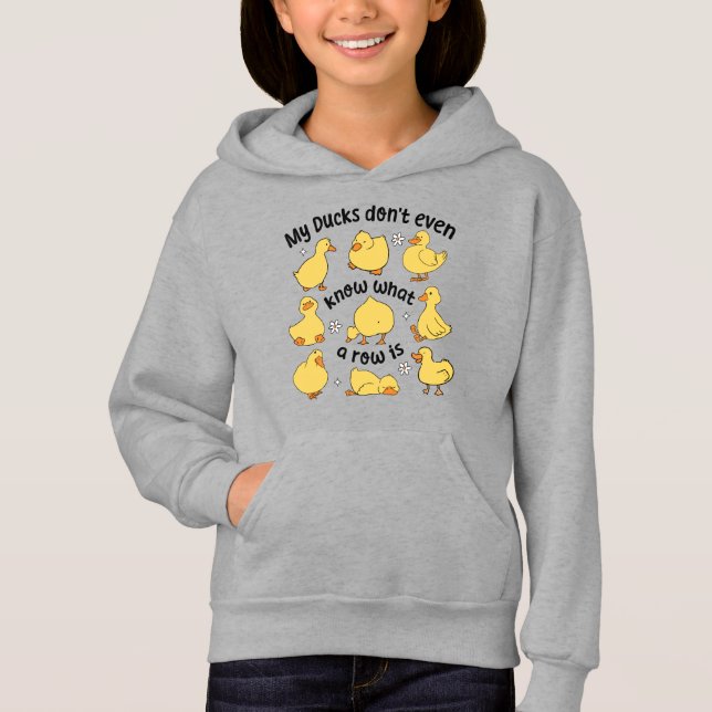 Roliga ankkor Sarcastic  T Shirt (Framsida)