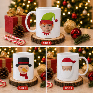 Roliga Ansikten Tomte & Tomte Mugg