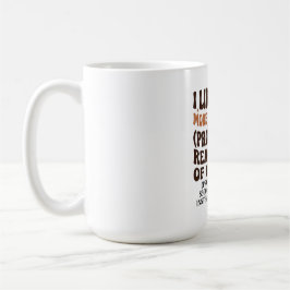 Roliga Antisociala Bokklubbsböcker Mer Än Människo Kaffemugg
