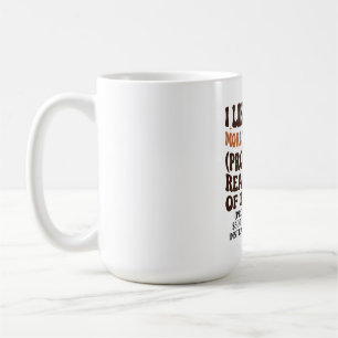 Roliga Antisociala Bokklubbsböcker Mer Än Människo Kaffemugg